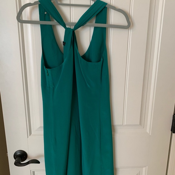 J Crew jade green silk mini dress NEW - Picture 4 of 6